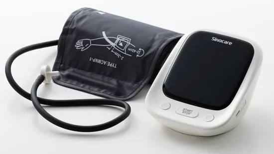 Tragbares LCD/LED-Blutdruckmessgerät, Arm-Blutdruckmessgerät