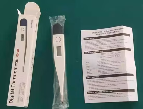 Holesale Adult Baby Basal Hochpräzises Produkt mit hoher Empfindlichkeit Normale wasserdichte orale elektronische digitale Thermometer