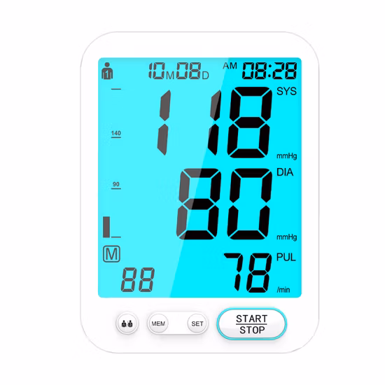 Hersteller CE&FDA Günstiger Preis Armtyp Verstellbare Manschette Bluetooth Digital Voice Broadcast Blutdruckmessgerät Blutdruckmessgerät