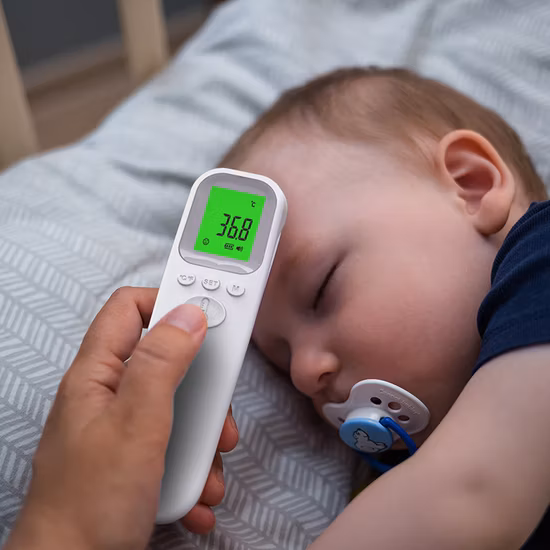 Berührungslose Stirn-Infrarot-Thermometer für den Innen- und Außenbereich, Thermometer-Tester für den menschlichen Körper