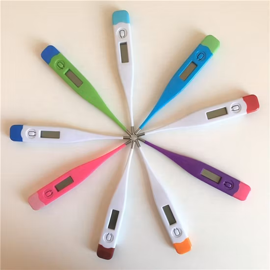 Digitales klinisches Thermometer, digitales flexibles Thermometer